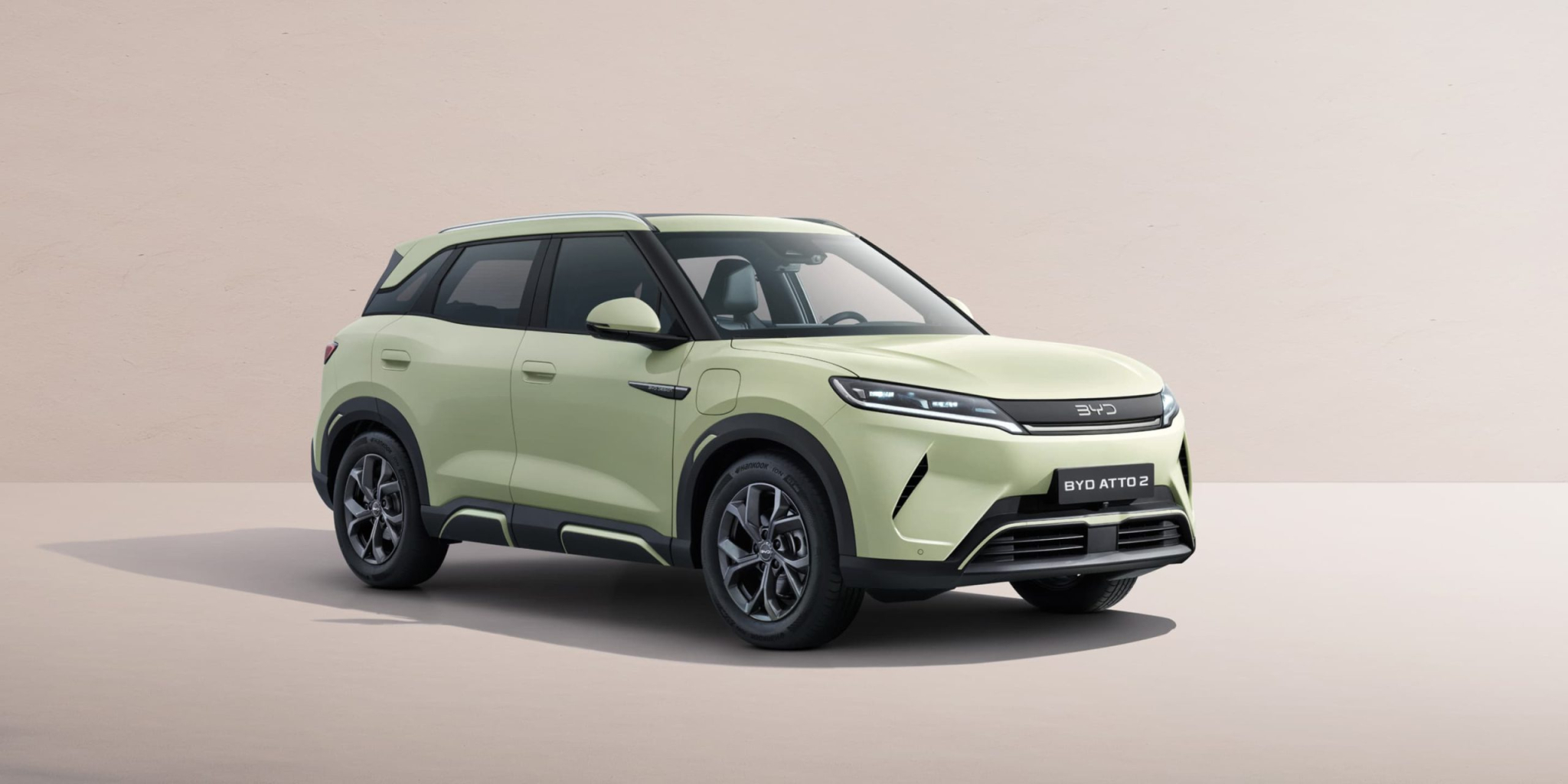 BYD Atto 2 với thiết kế nhỏ gọn, hiện đại, màu sắc nổi bật – chuẩn bị ra mắt thị trường Việt Nam.